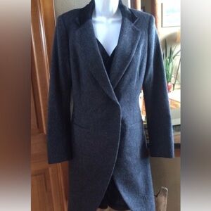 Laveer Black & Grey Trench/Top Coat